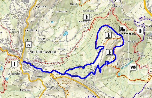 Il percorso può subire cambiamenti a seconda delle caratteristiche dei partecipanti. E' previsto un accompagnatore.